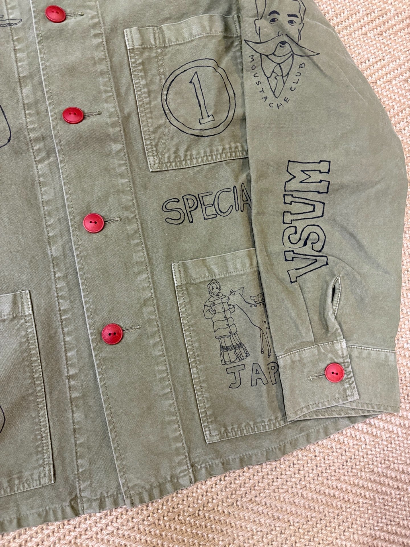Visvim Travail Coverall Sketches FIL Limited
