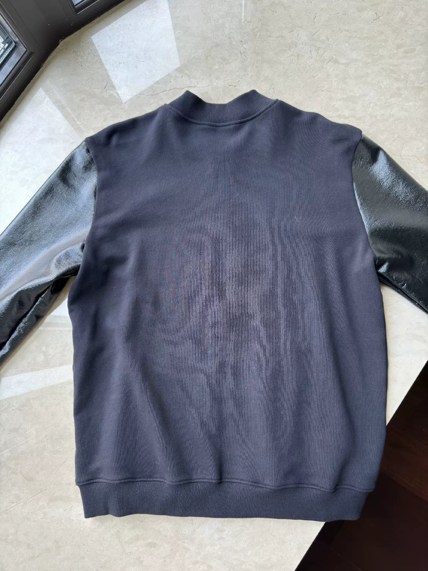 YSL Men's Patchwork Baseball Jacket