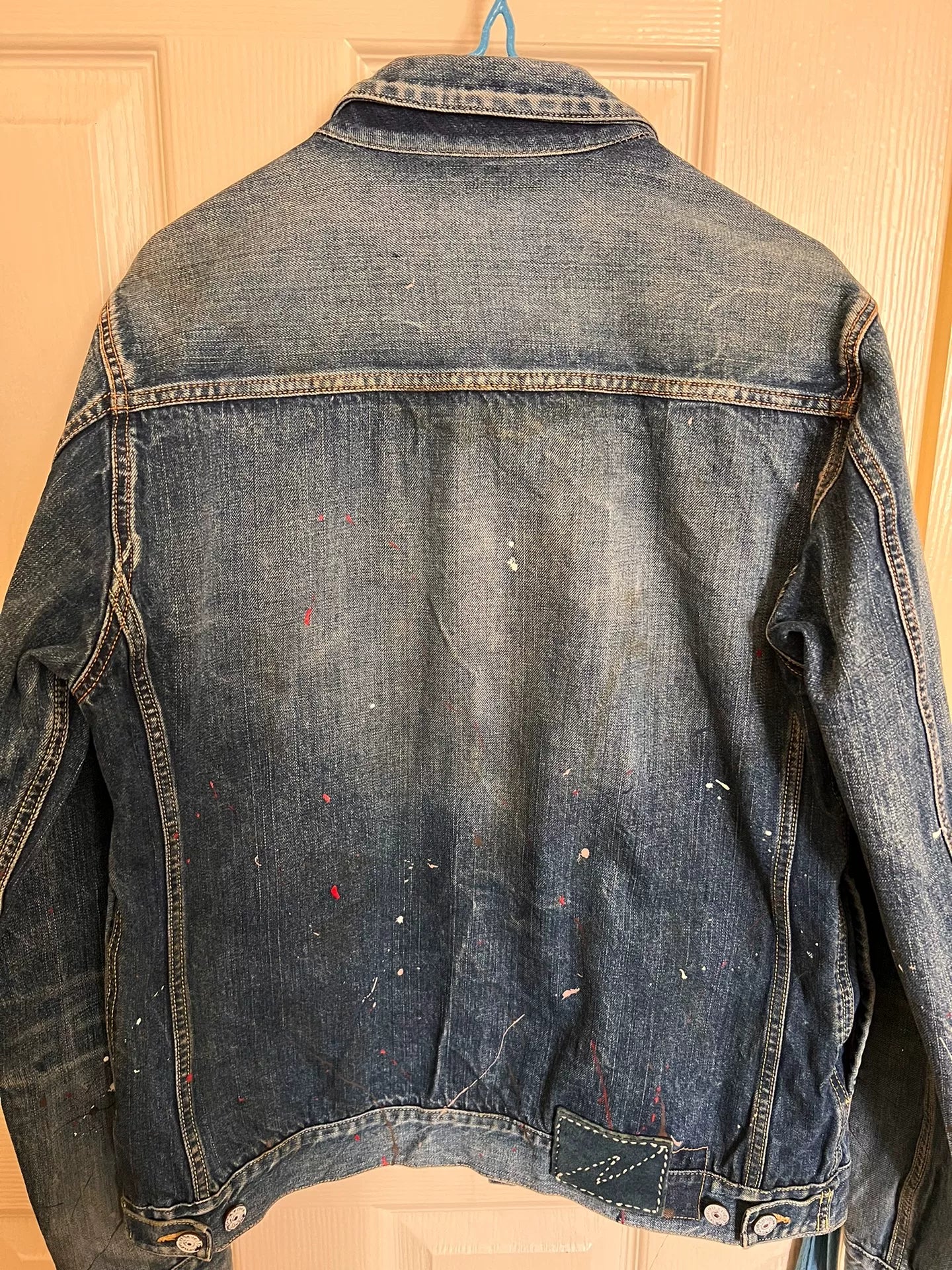 visvim 101 JKT Dry Damaged Denim Jacket