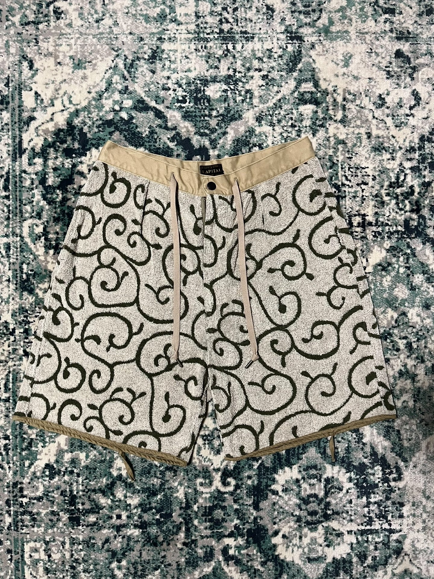 Kapital Arabesque Pattern Shorts 2