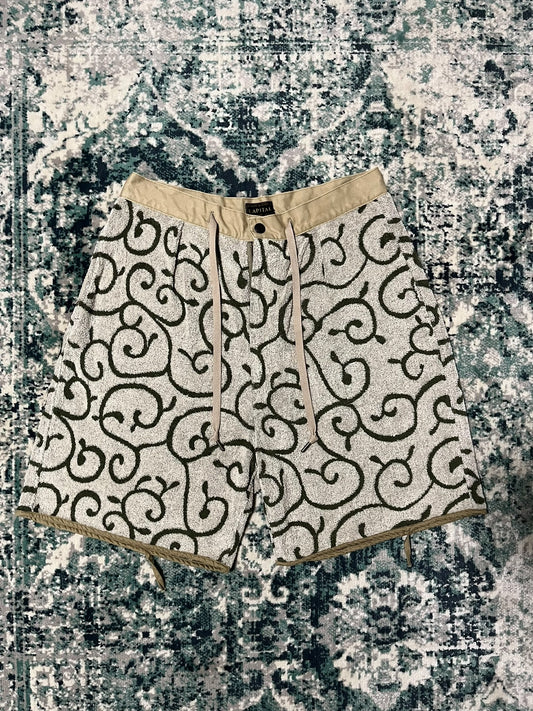 Kapital Arabesque Pattern Shorts 2