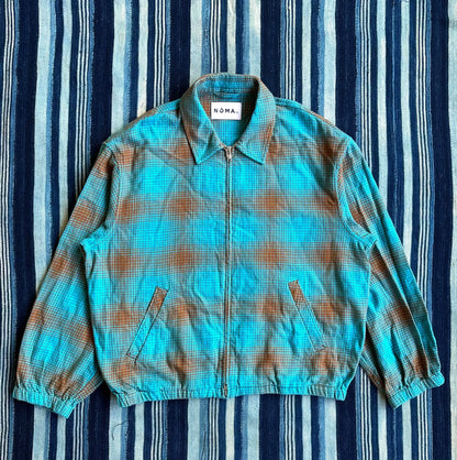ombre plaid blouson jacket from noma t.d.