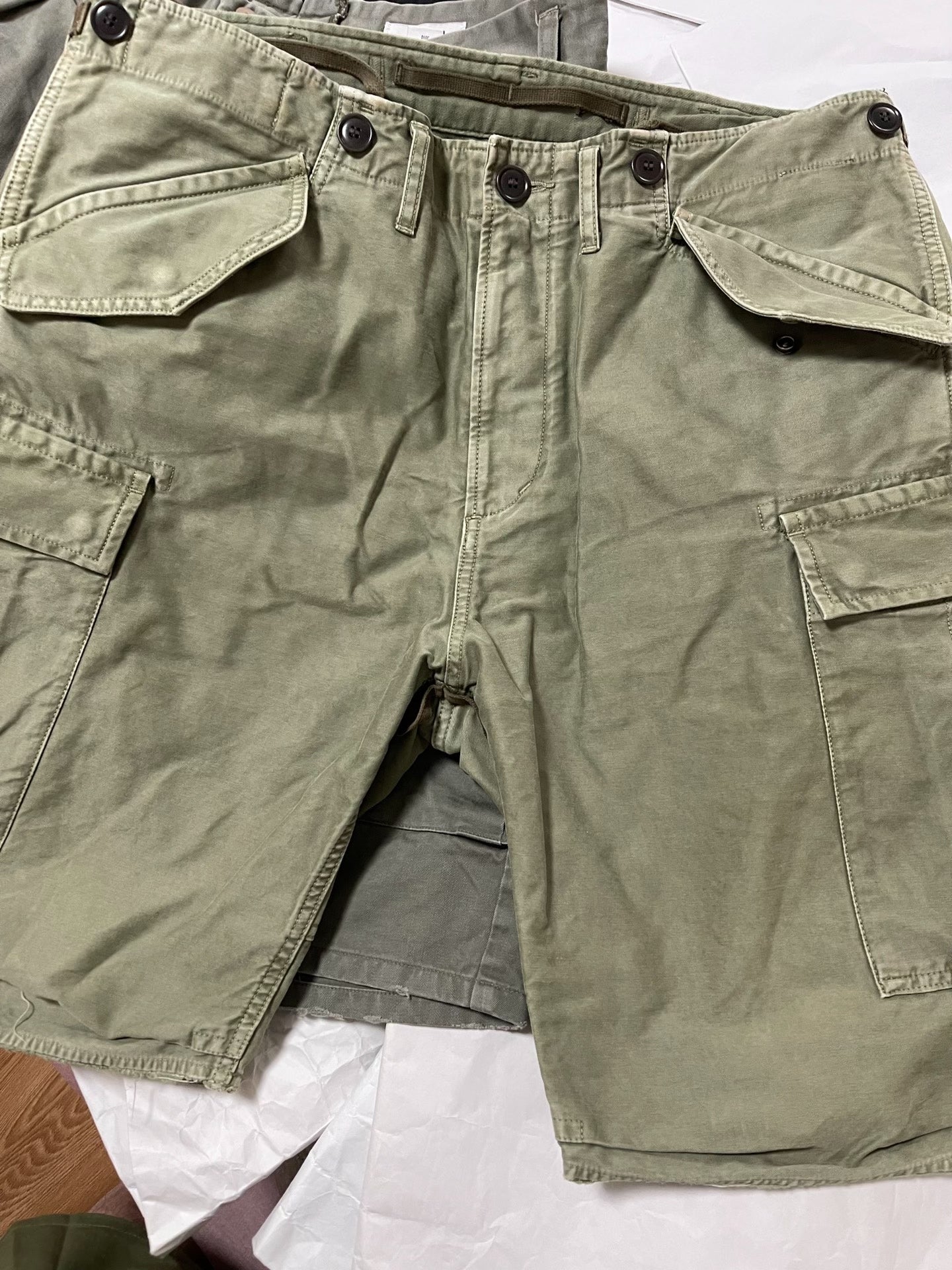 VISVIM 20SS JUMBO EIGER Military Shorts