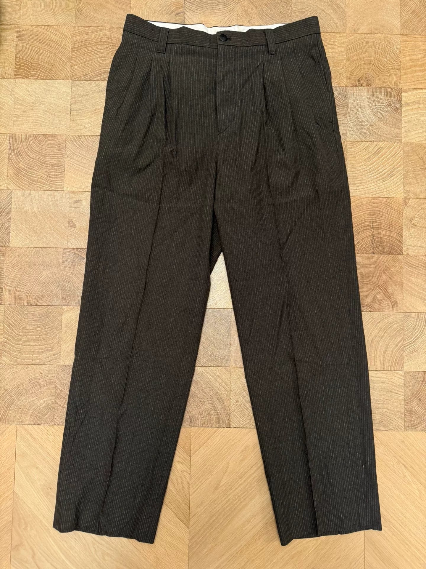 VISVIM 23SS MCCLOUD Pinstriped Slacks