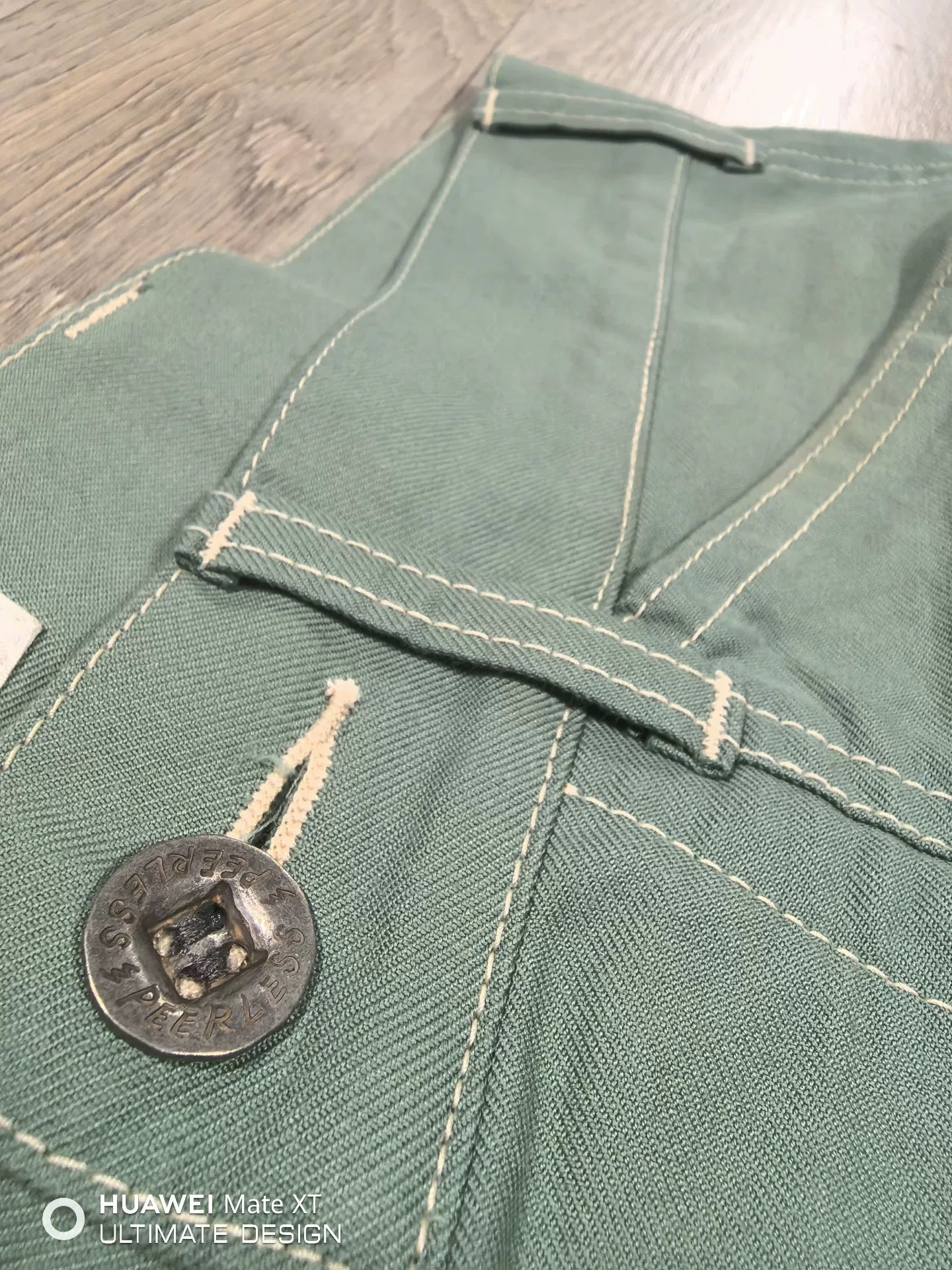 visvim 23ss carpenter pants in mint green