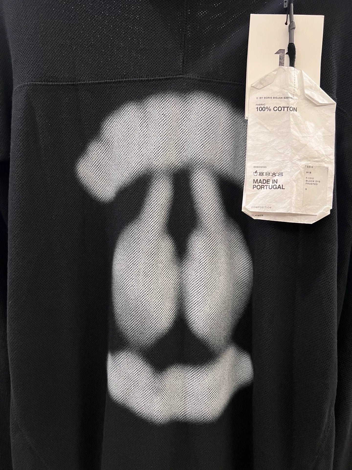 Boris Bidjan Saberi 11by bbs Mesh Print Hoodie
