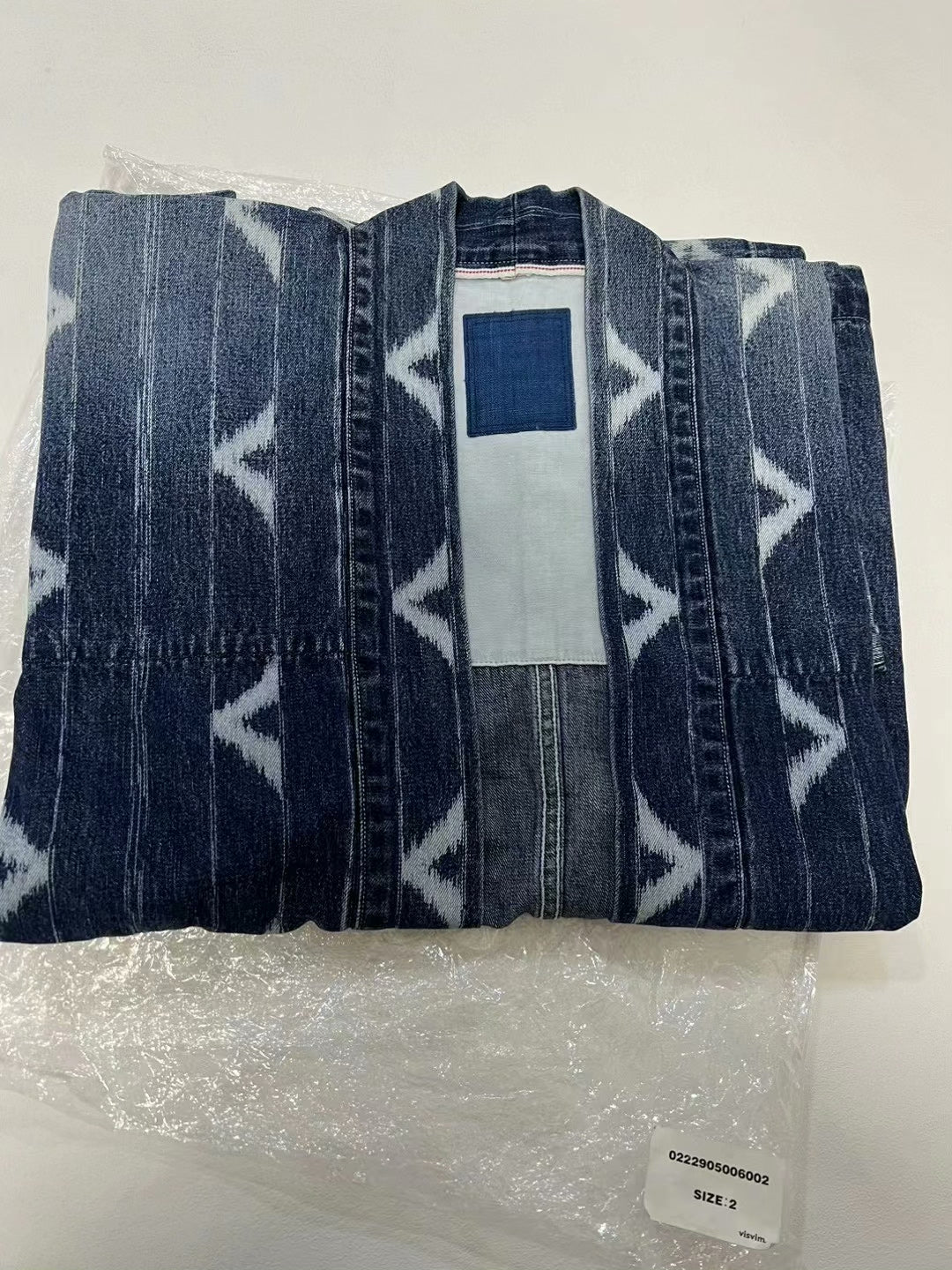 VISVIM 22 ICT SS HAPPI WABASH DMGD