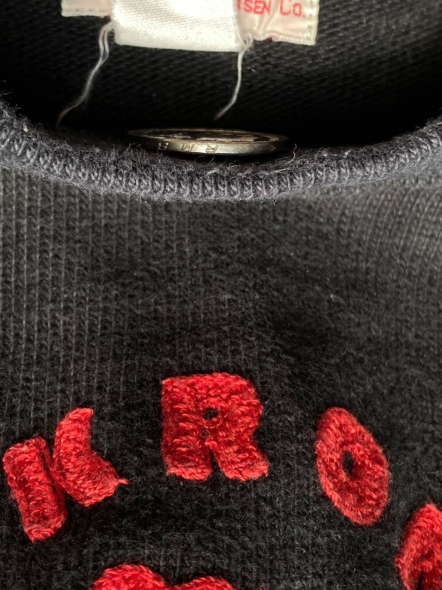 realmccoy motorcycle style sweatshirt