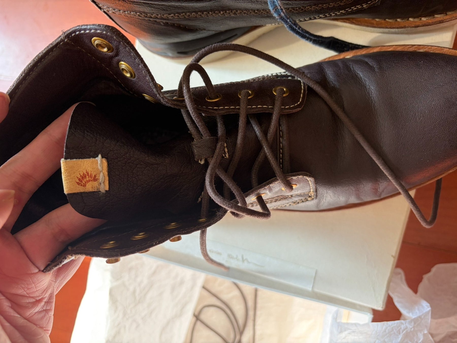 Visvim Folk Kngr Dark Brown Boots