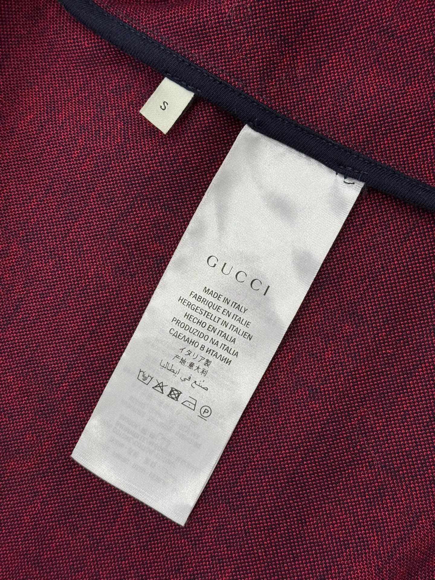Gucci Monogram Zip Jacket in Excellent Condition