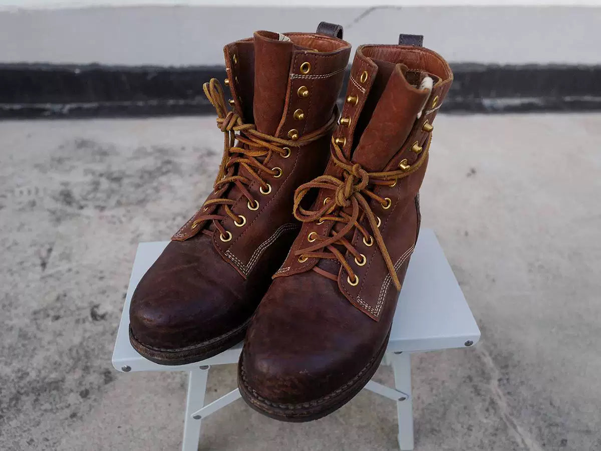 visvim poundmaker folk work boots size 42.5