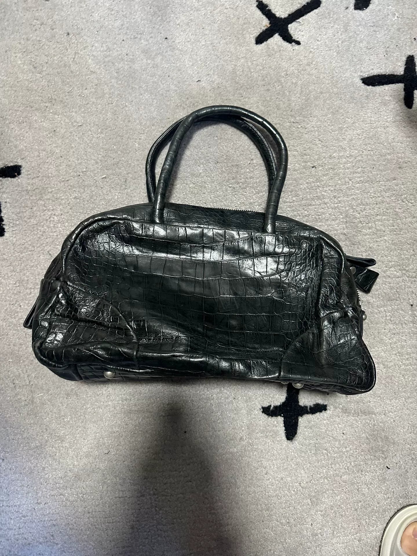 Y'Saccs Yohji Yamamoto Leather Hand Bag