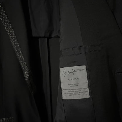 Yohji Yamamoto 03SS Runway Silk Coat