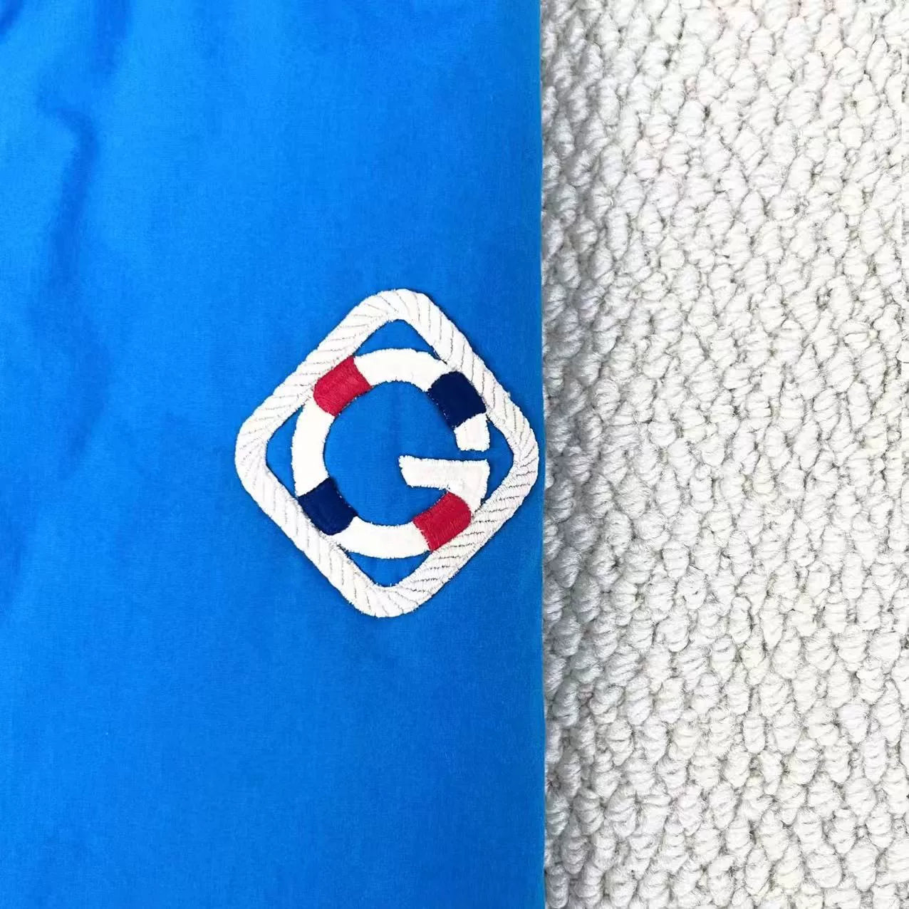 gucci x disney blue embroidered jacket