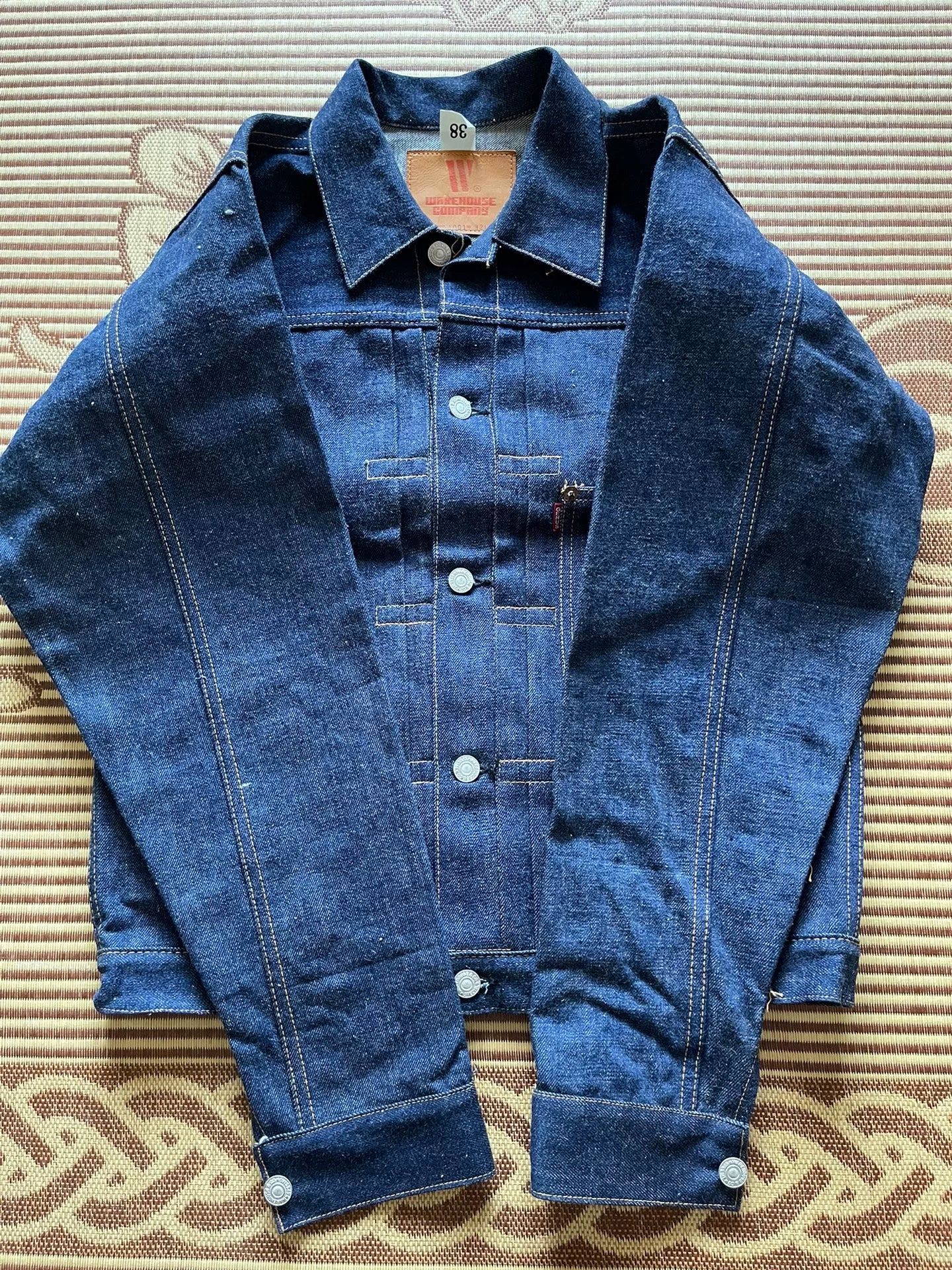 Warehouse 2001 Raw Denim Jacket