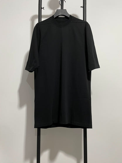 rick owens black short sleeve oversized t-shirt