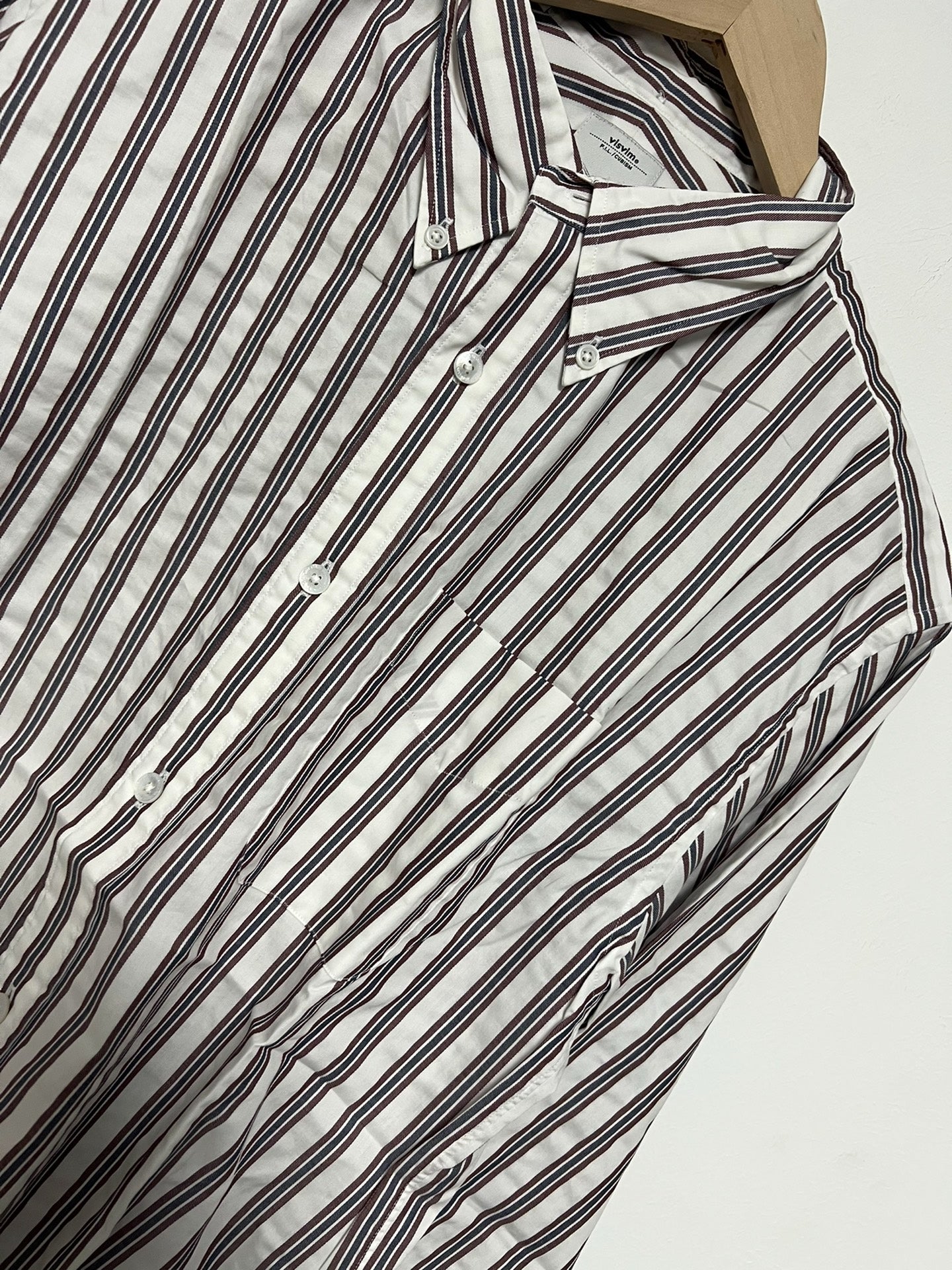 visvim v+v b.d Striped Shirt