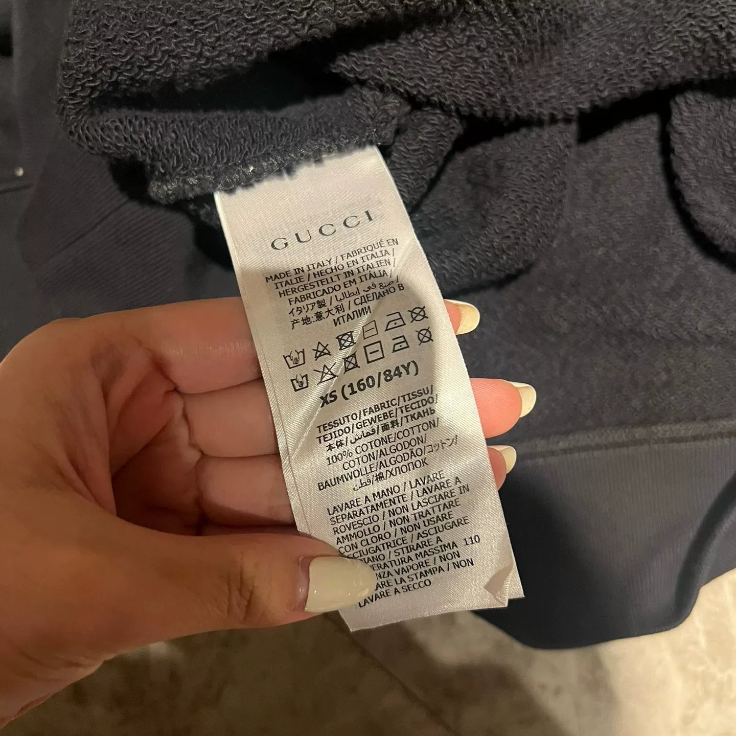 Gucci XS Hoodie in Gray