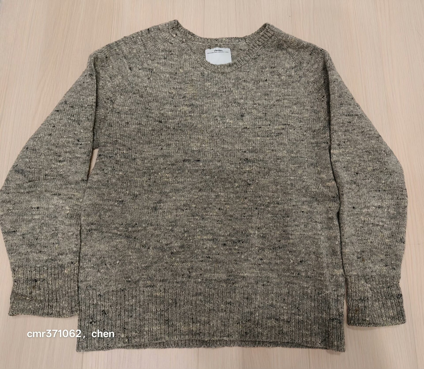 visvim 17AW COLLEGE KNIT L/S N.D