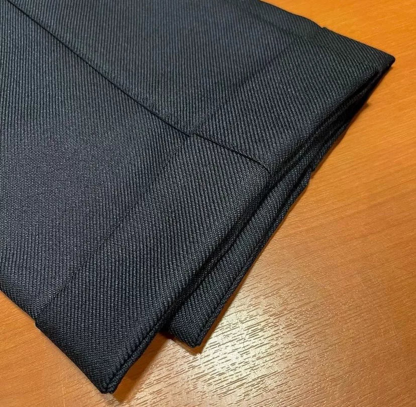 navy blue tailored suit jacket for men