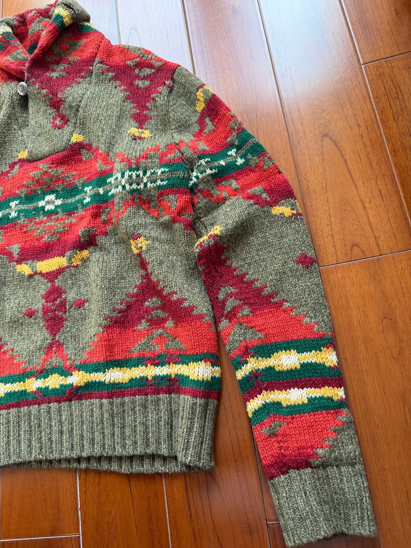 Ralph Lauren POLO Shawl Collar Sweater