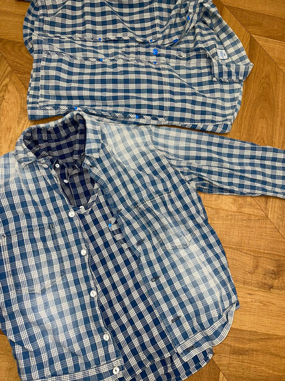 Porter Classic Indigo Check Work Jacket