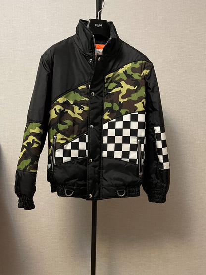 Celine Camouflage Quilted Jacket