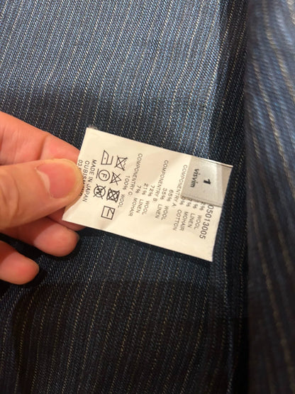 visvim ruunpe pinstripe coat