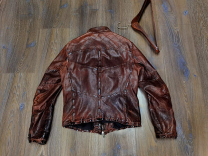 Giorgio Brato Leather Jacket Size 46