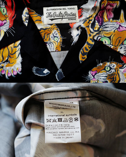 wacko maria tim lehi aloha shirt