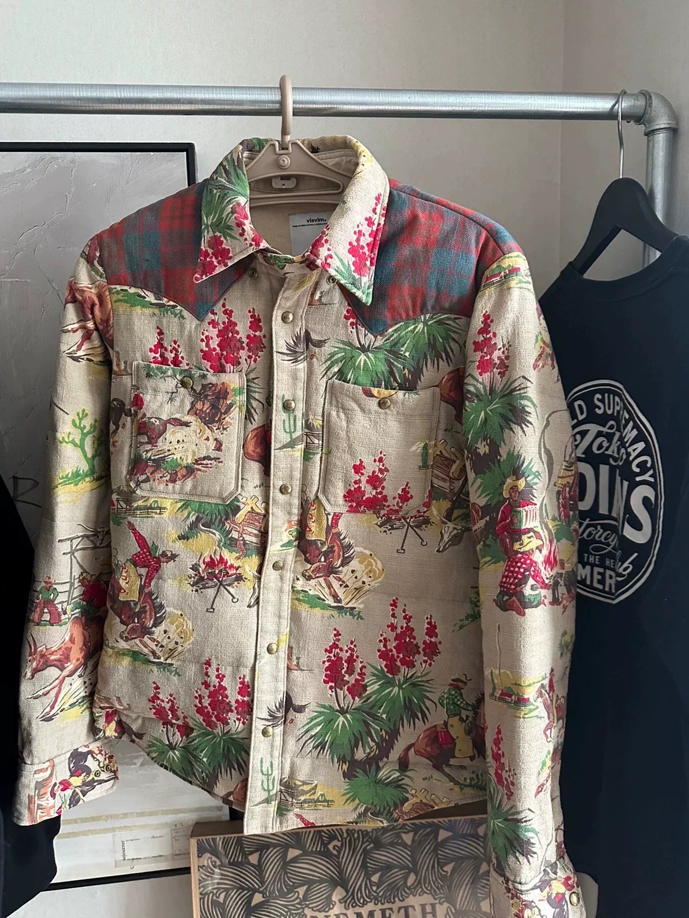 visvim kerchief down jacket