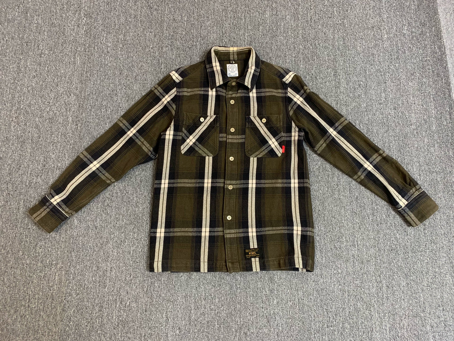 WTAPS UNION LS Check Shirt