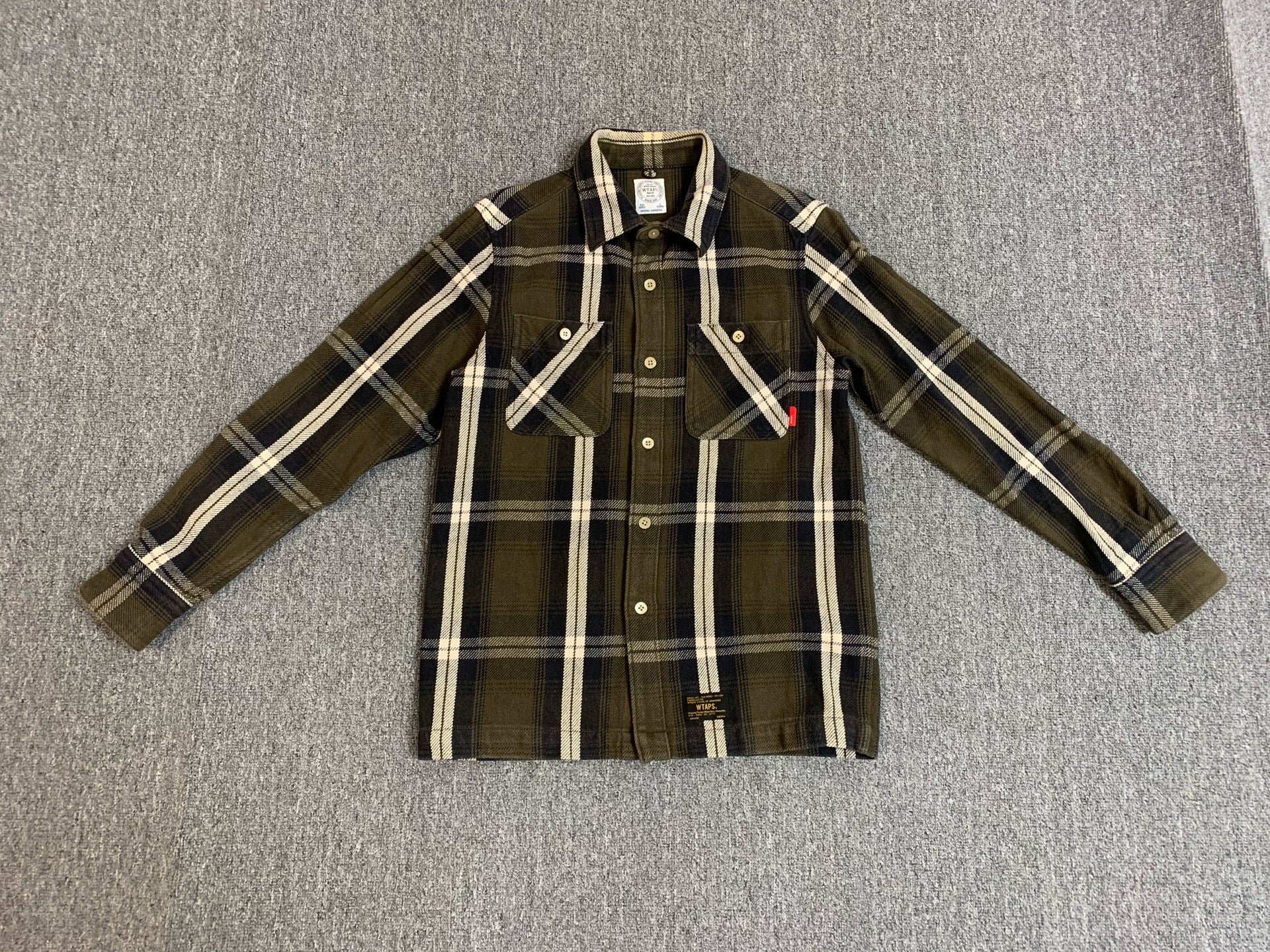 WTAPS UNION LS Check Shirt