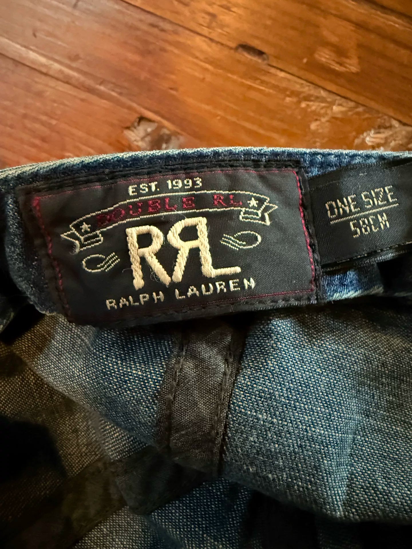 RRL Ralph Lauren Denim Beret