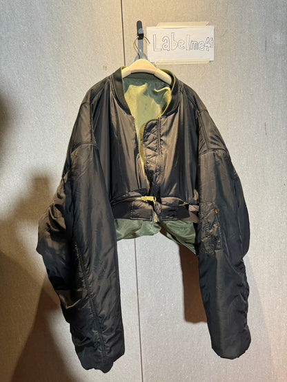reversible bomber jacket by vetements ss17
