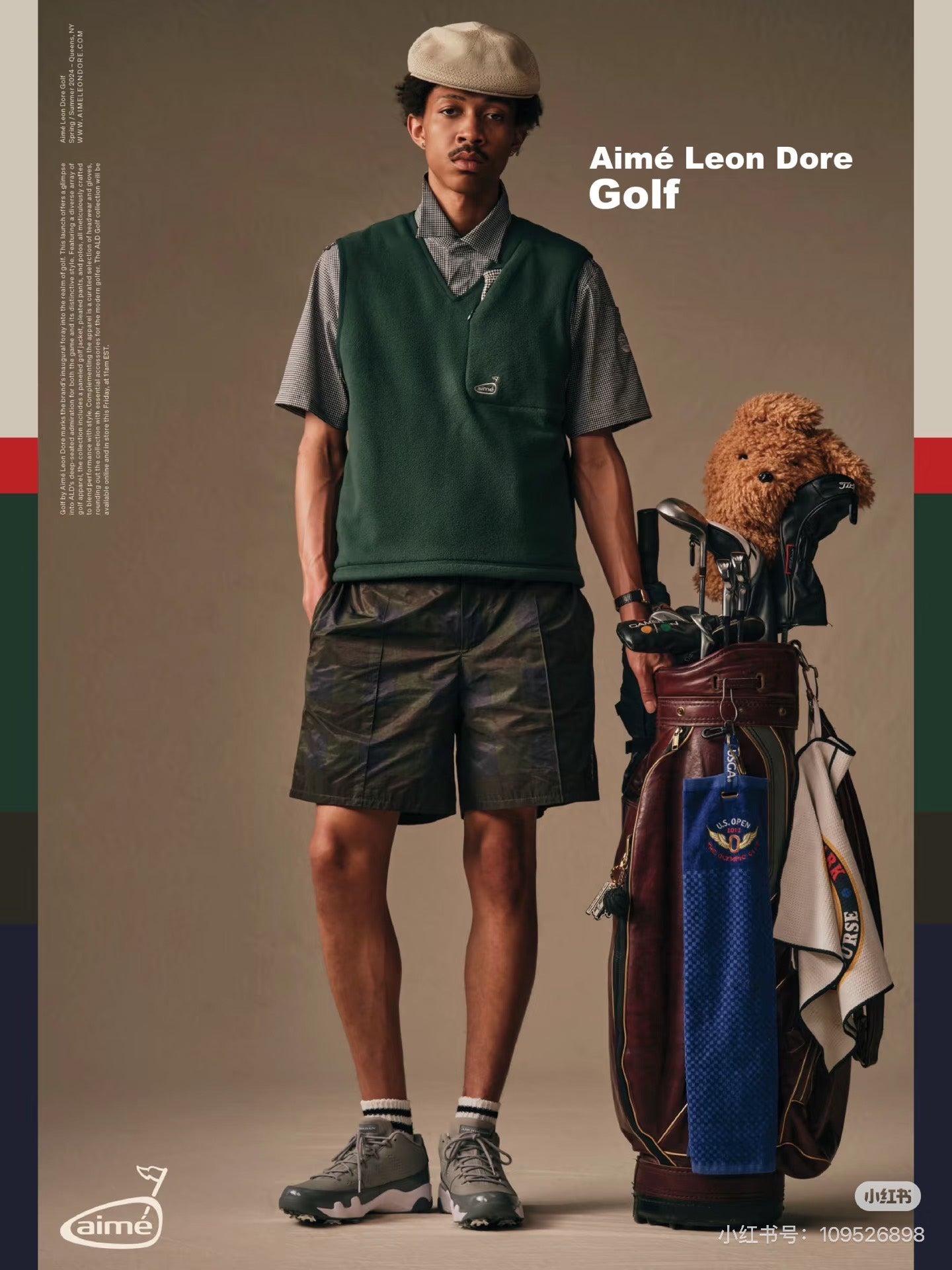 Aimé Leon Dore Golf Fleece Vest