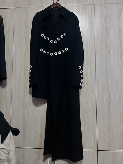 Yohji Yamamoto Asymmetrical Coat for Men