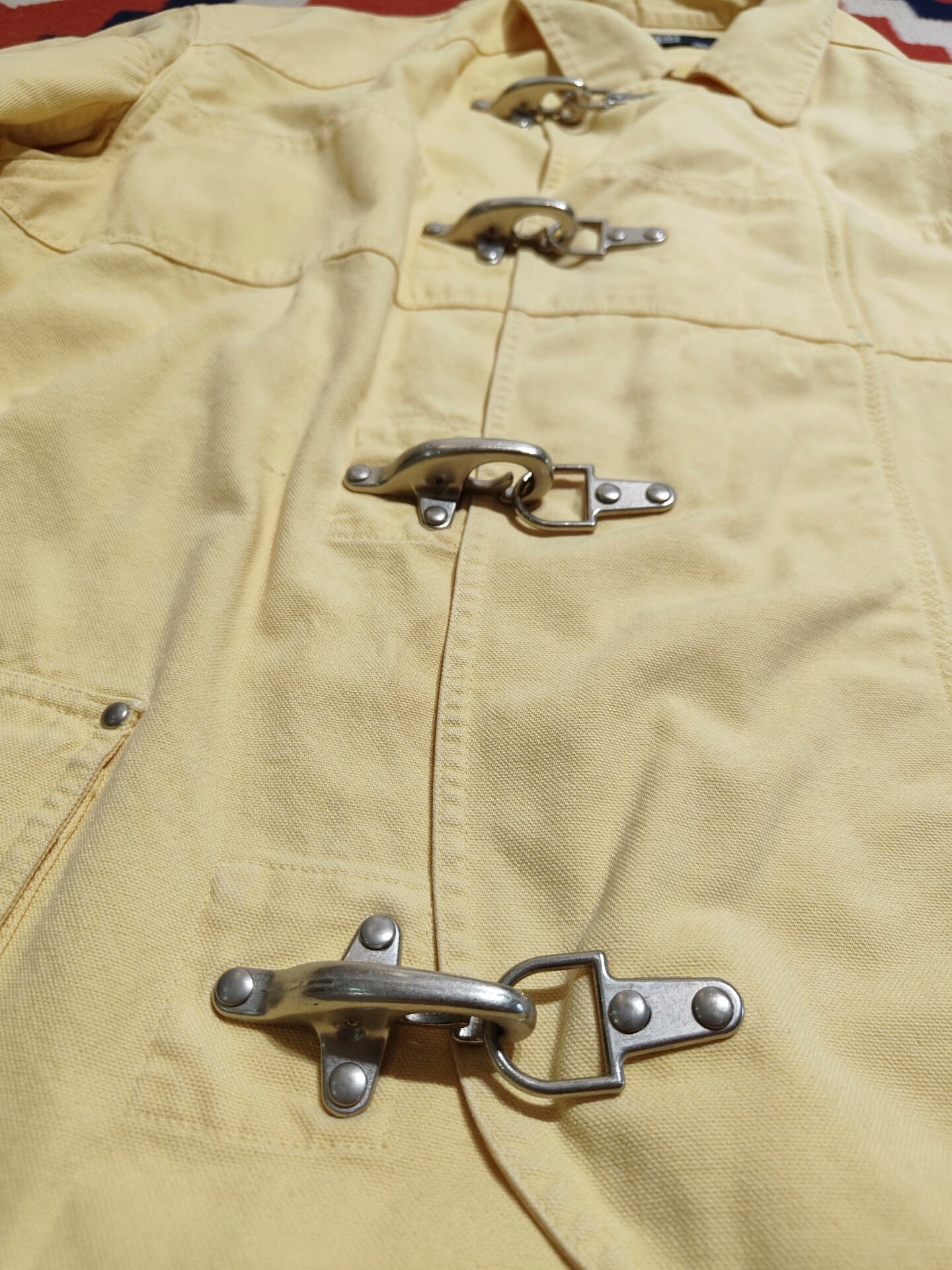 Vintage Polo Yellow Firefighter Jacket