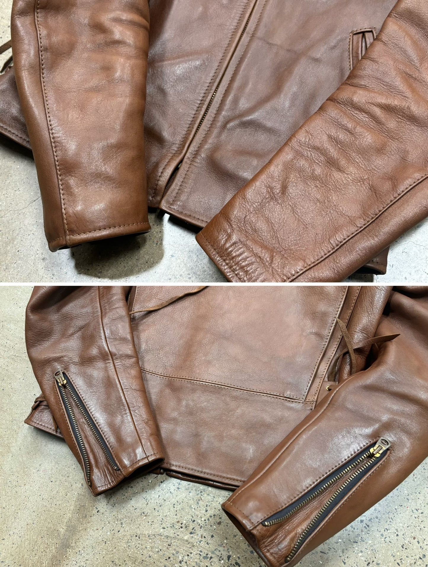 The Flat Head Horsehide Leather Jacket