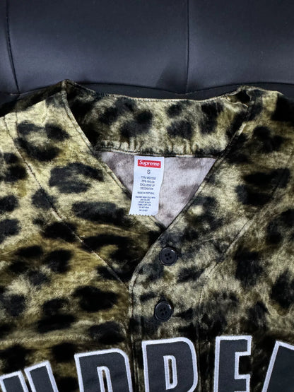 Supreme Leopard Print Short Sleeve Shirt