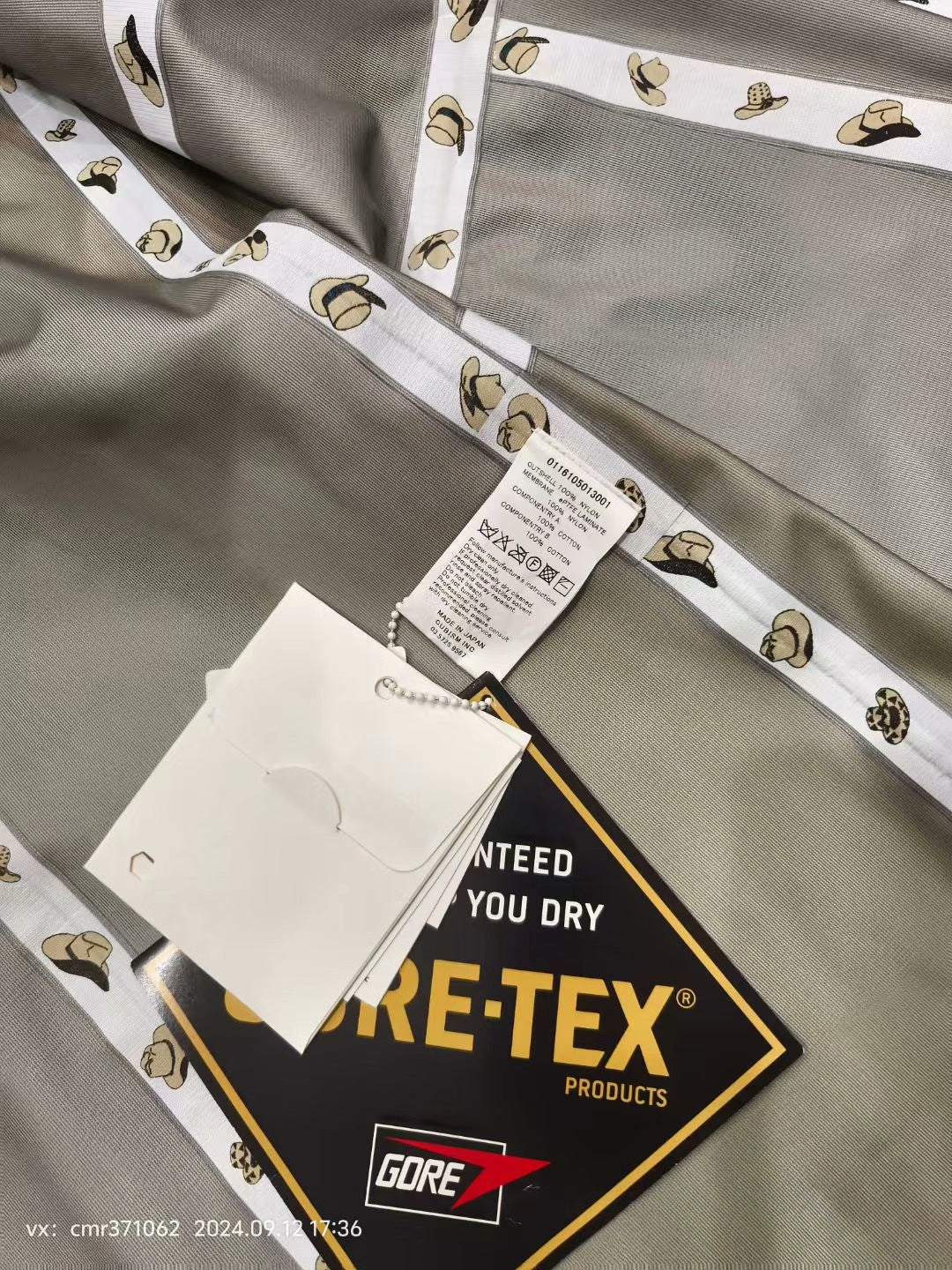 VISVIM 16SS ELLIPSIS SOUTIEN COAT 3L GORE-TEX
