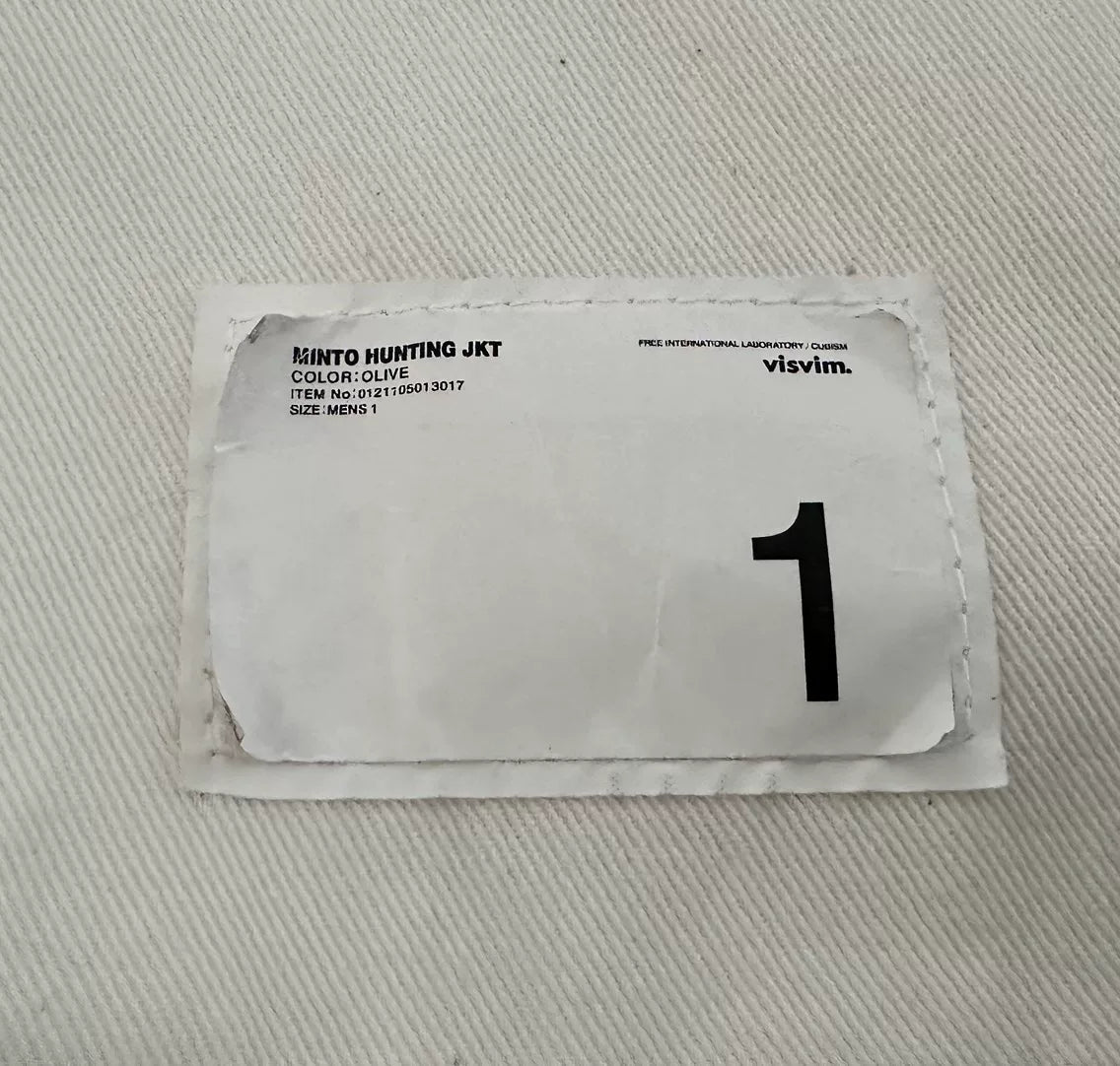 visvim minato hunting jacket special fabric blend