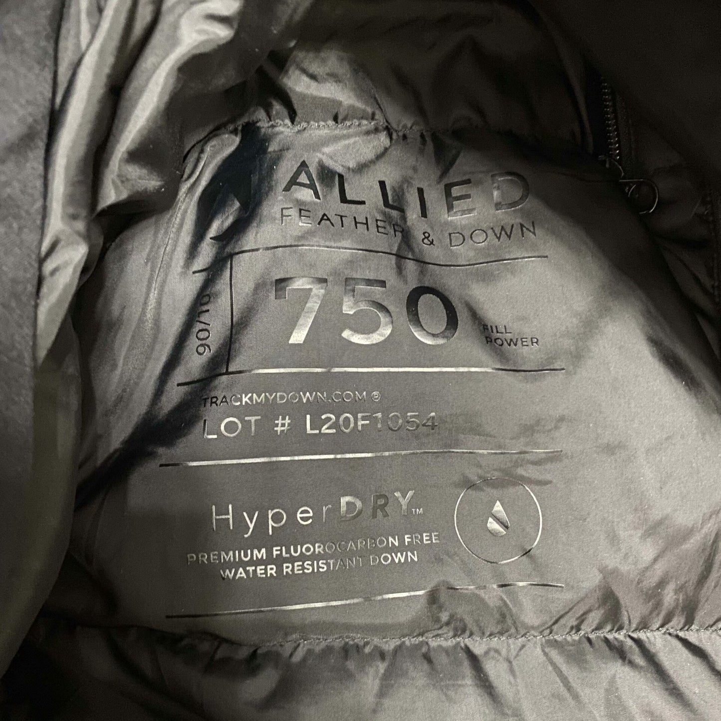 black waterproof puffer jacket by BEAMS