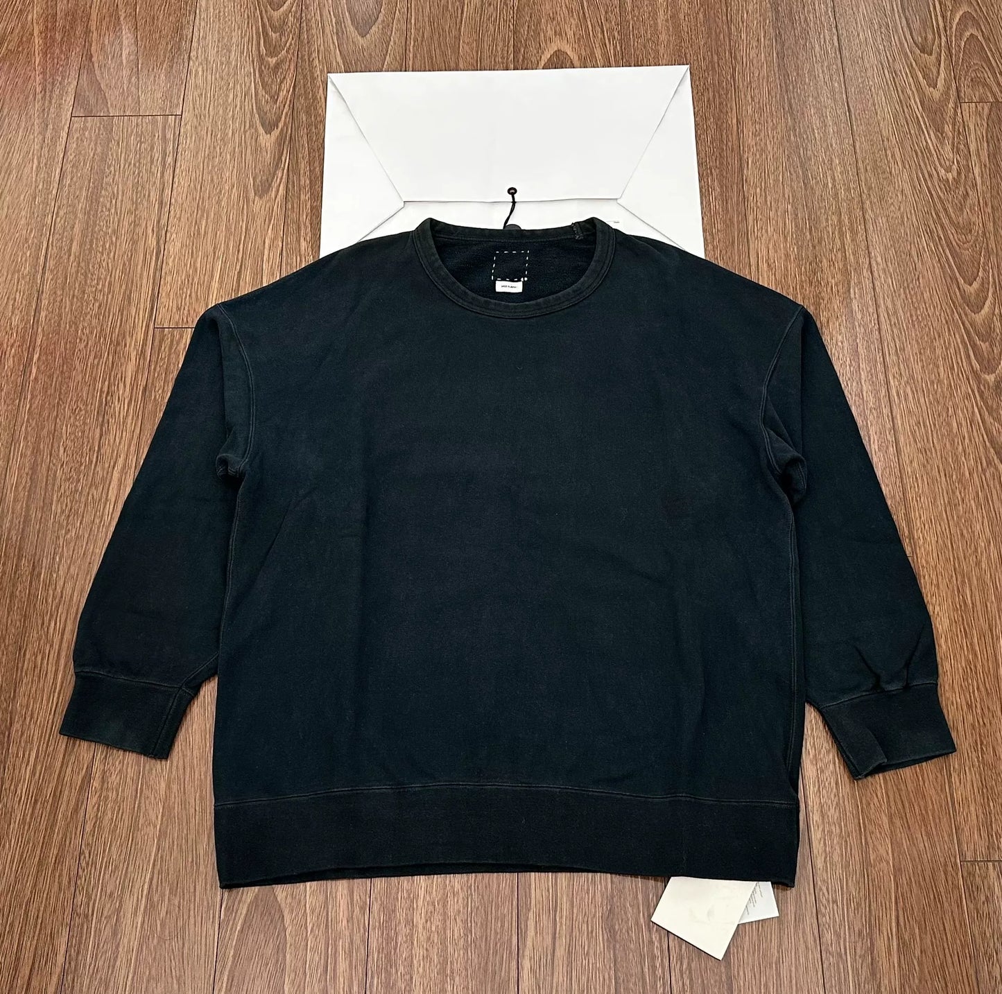 visvim jumbo sweat crew long sleeve sweatshirt
