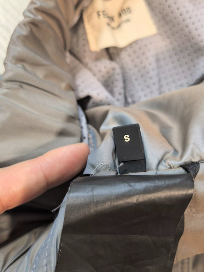 fear of god gray shorts with drawstring