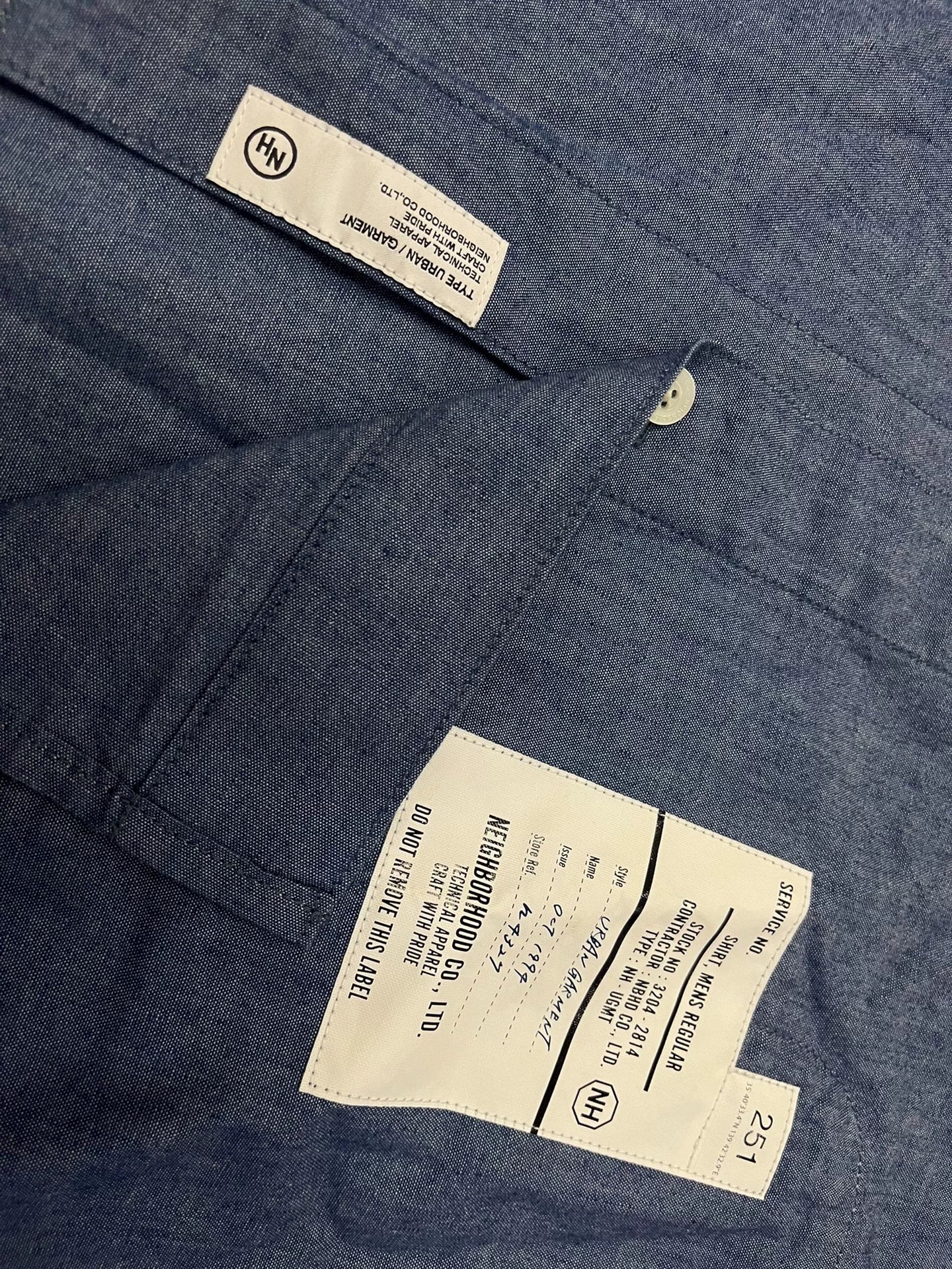 NEIGHBORHOOD 25SS Dolman Sleeve Shirt