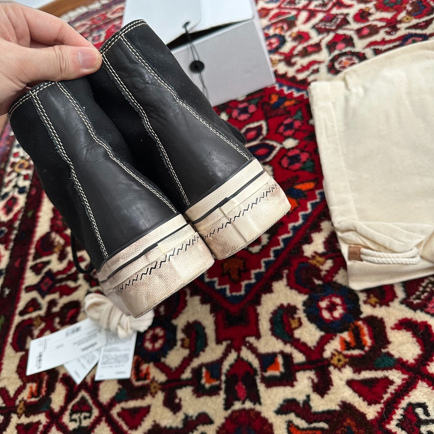 visvim 21AW Skagway Hi Canvas Shoes