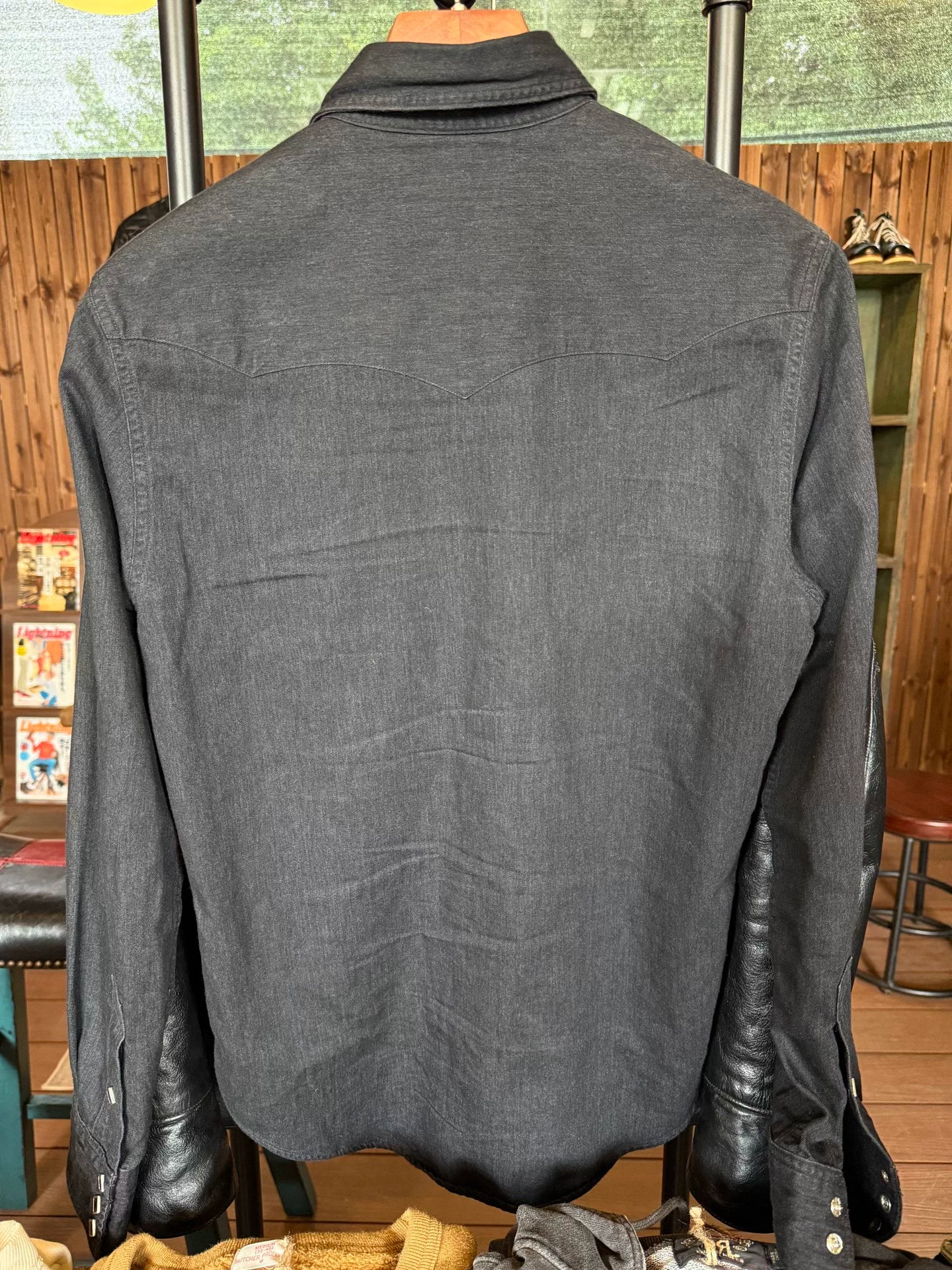 RRL Western Denim Shirt