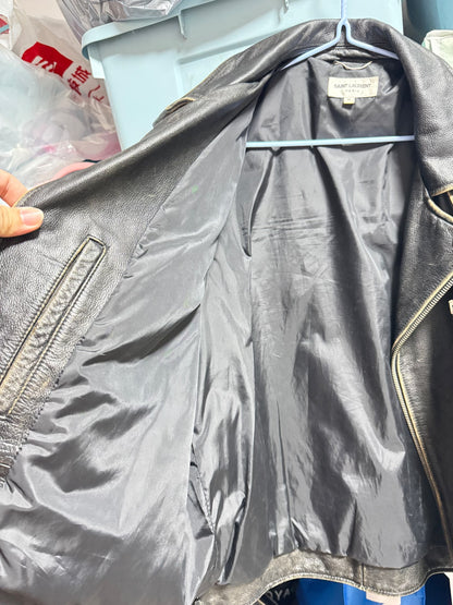 Saint Laurent Paris Leather Jacket