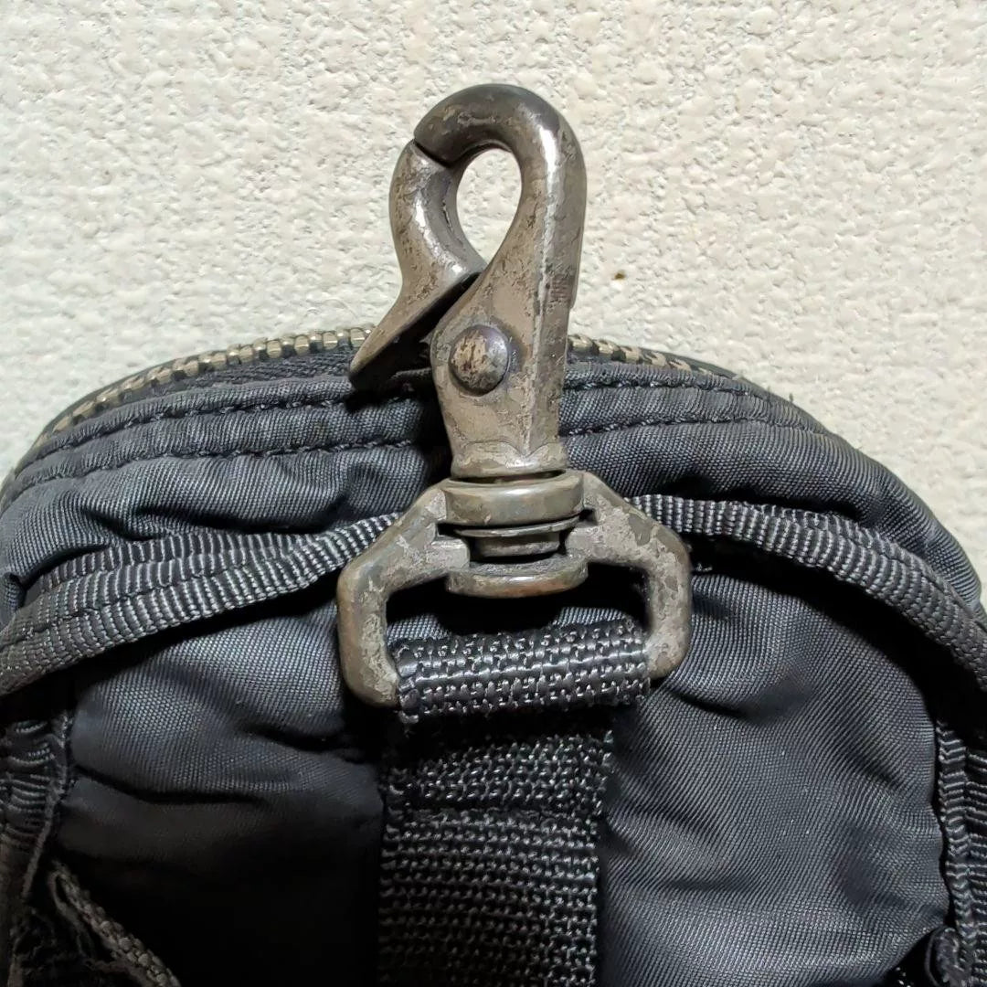PORTER Classic Black Nylon Accessory Pouch